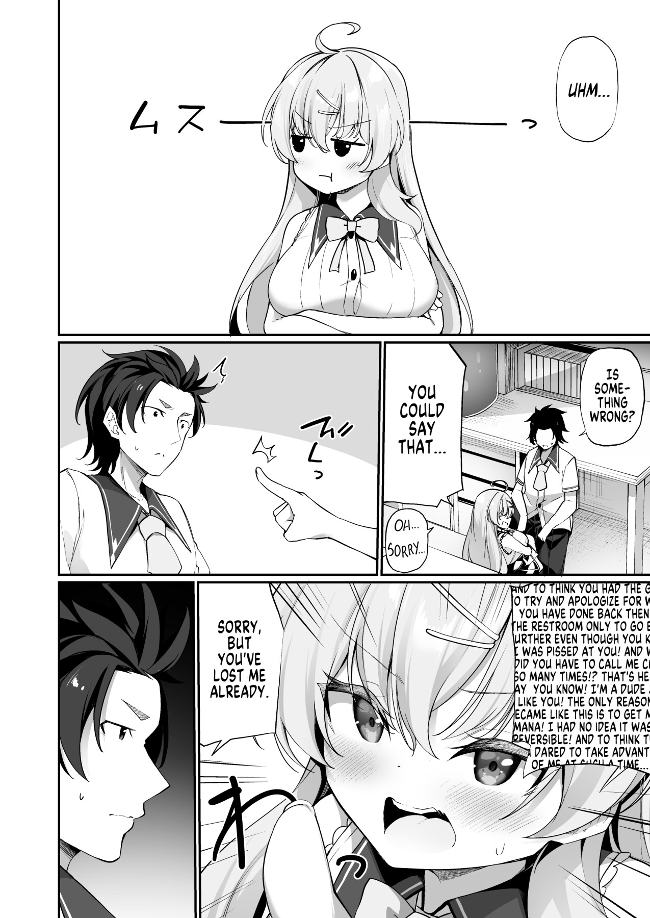 Hentai Manga Comic-New TS Drug! My Life As a Female Magic Student-Read-35